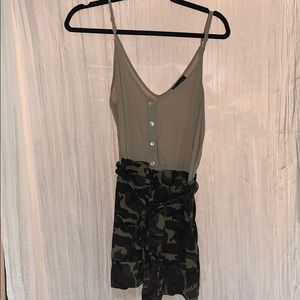 Camo romper